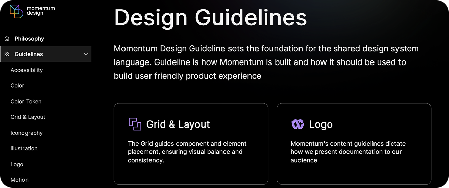 Momentum Design System - Cisco